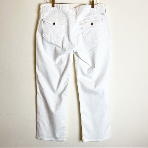 Lucky Brand Plus Size Pearl Sweet Jean Crop Flap, Size 14/ 32 Waist NWOT - Picture 5 of 14